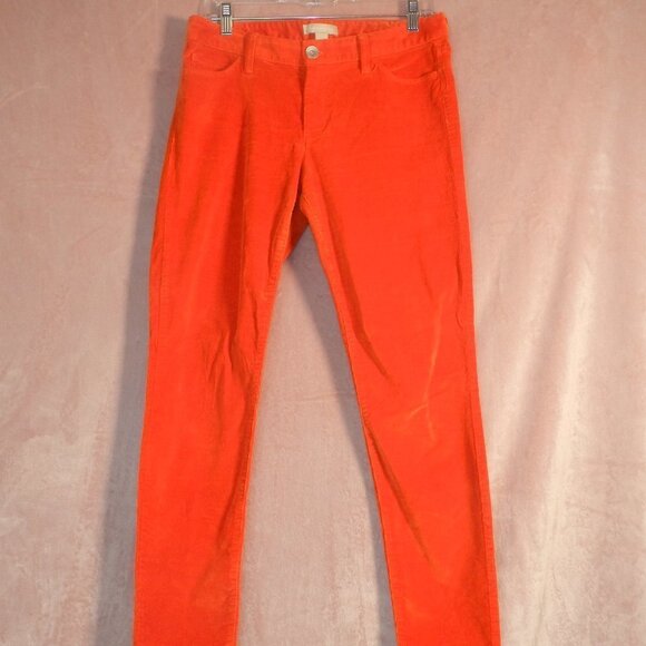 Banana Republic Pants - Banana Republic Womens Orange Corduroy Pants Size 29